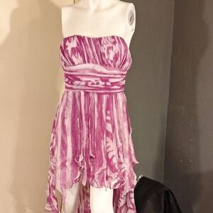 Strapless Pink Dress